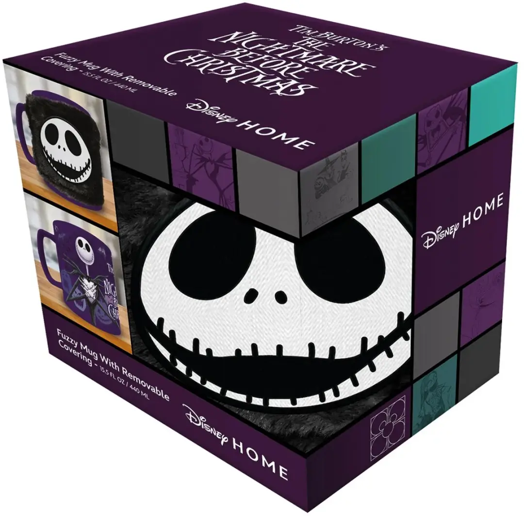 Pyramid Nightmare Before Christmas Fuzzy Mok Jack 440ml - afbeelding 2 van 5