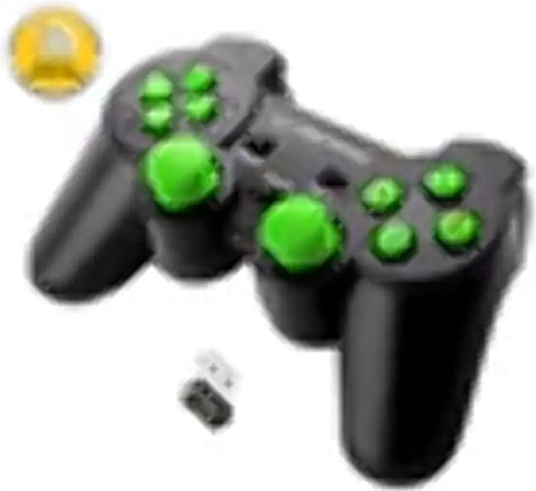 Esperanza EGG108G Gamepad - Zwart/Groen - afbeelding 2 van 3