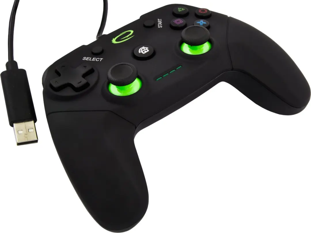 Esperanza EGG110K Gamepad PC/PS3 - Zwart - afbeelding 5 van 6