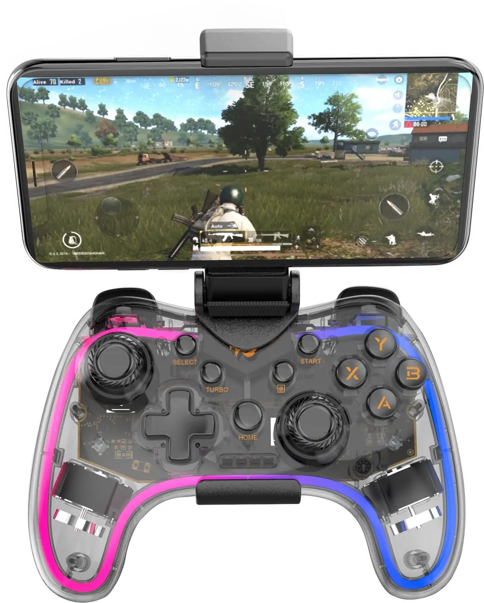 Havit G180BT Draadloze Controller - Wit - Bluetooth 5.0 - RGB - afbeelding 5 van 6