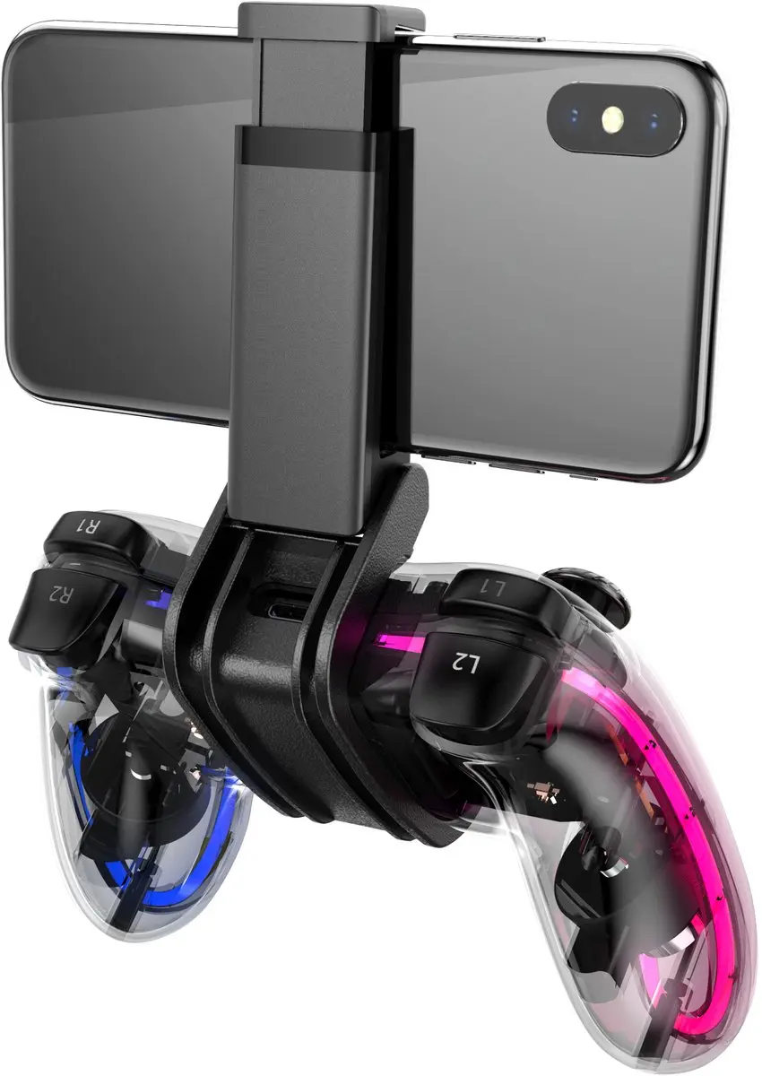 Havit G180BT Draadloze Controller - Wit - Bluetooth 5.0 - RGB - afbeelding 3 van 6