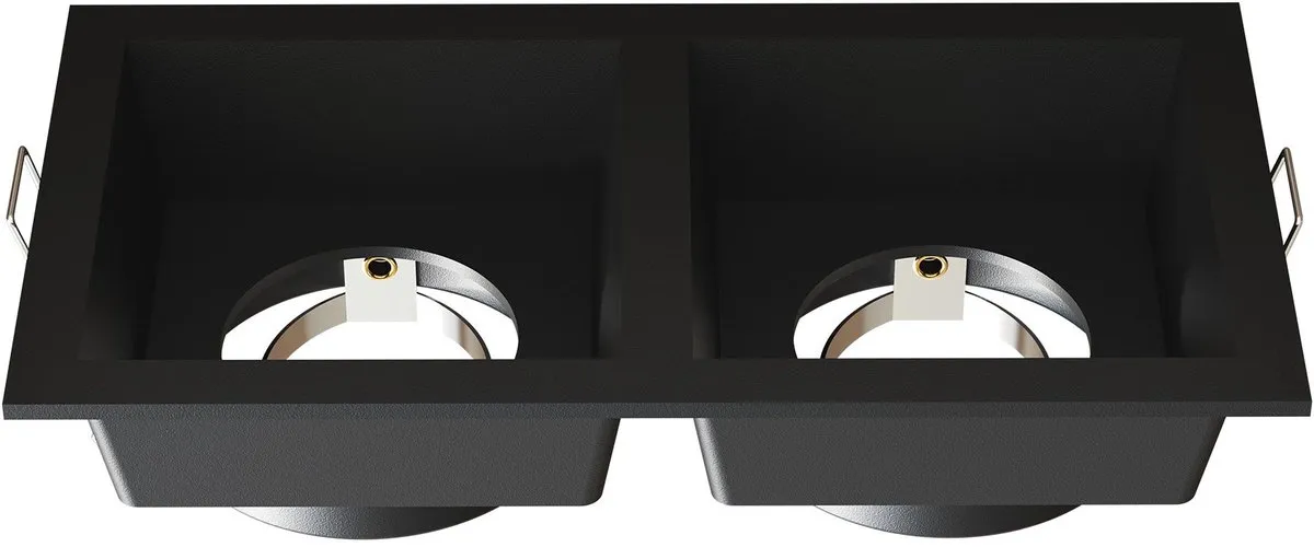 LEDVION LED Inbouwspot Dubbel Vierkant 162x85mm