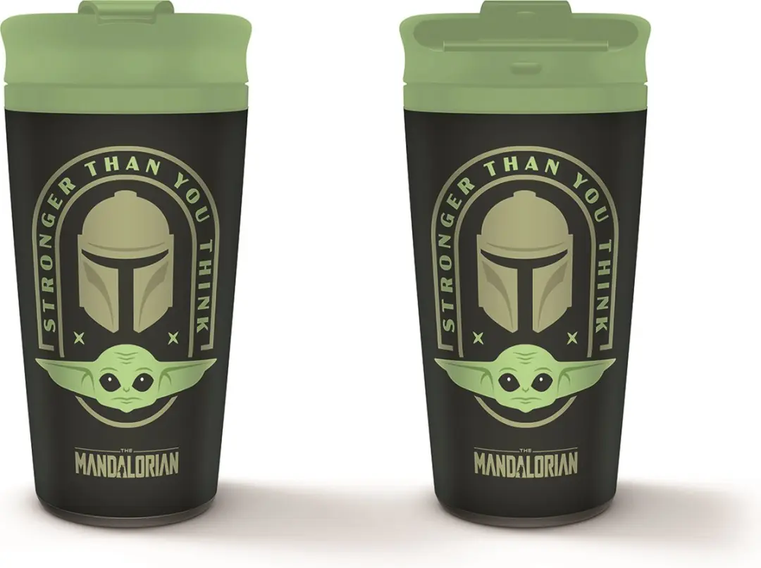 Pyramid Star Wars The Mandalorian Reisbeker 450ml - afbeelding 2 van 4
