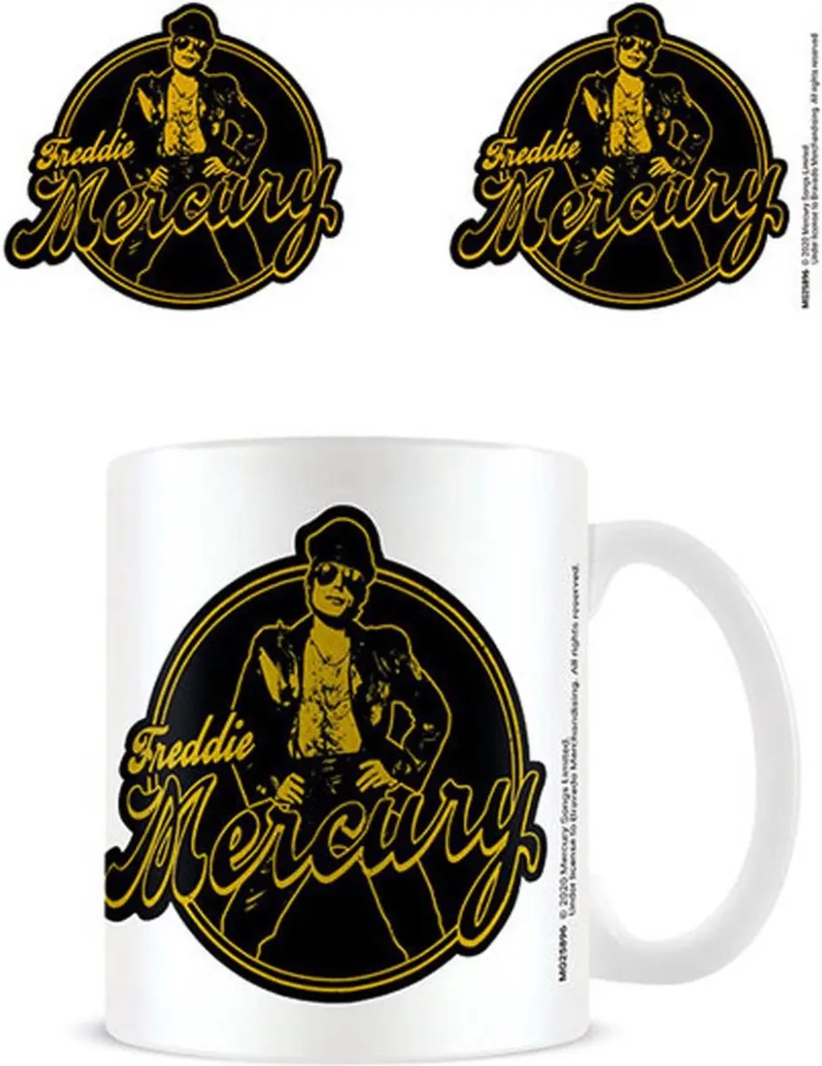 Freddie Mercury Biker Mok