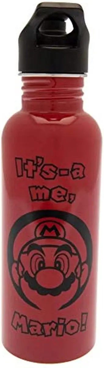 Pyramid Super Mario Drinkfles It's Me Mario Rode Kantine - 700ml - afbeelding 3 van 3