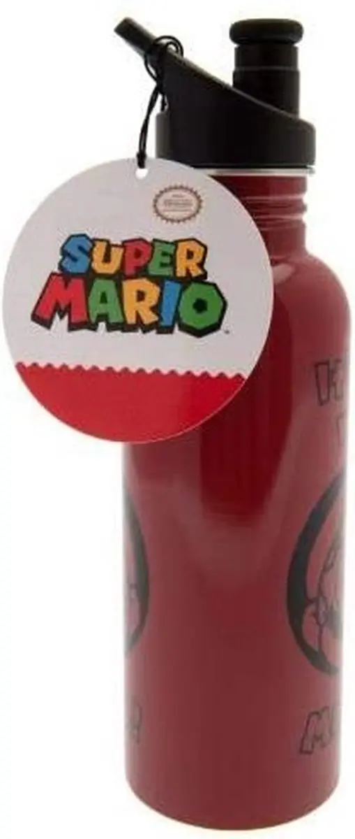 Pyramid Super Mario Drinkfles It's Me Mario Rode Kantine - 700ml - afbeelding 2 van 3