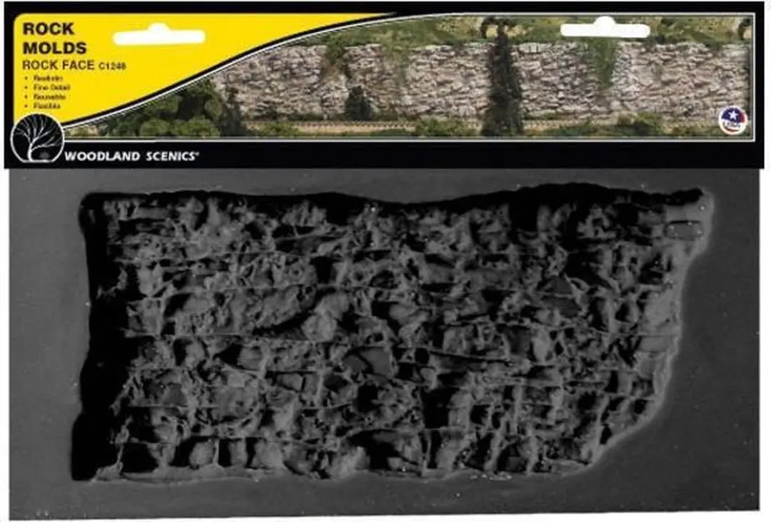 Woodland Scenics WC1248 Universeel Gipsmal Rotswand - 266x127mm - afbeelding 4 van 4