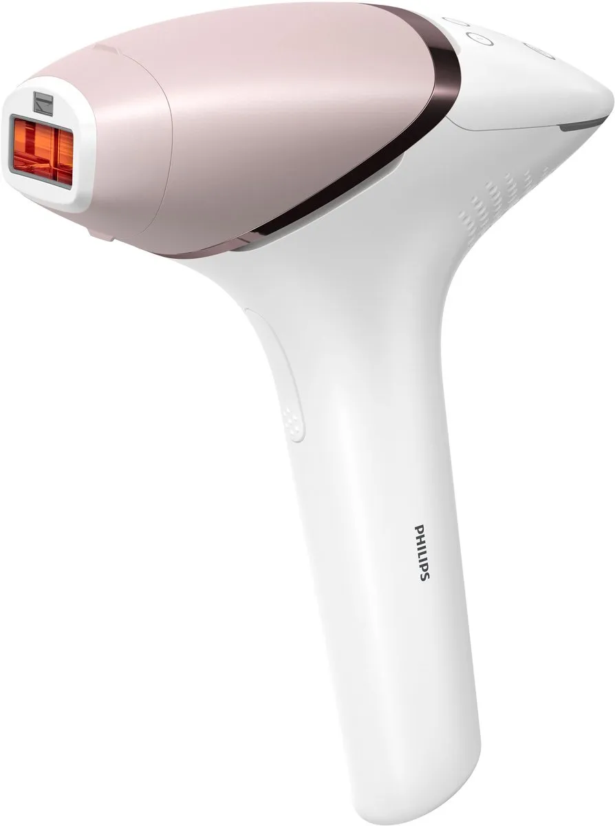 Philips Lumea IPL 9900 BRI950/02 Ontharingsapparaat - 450.000 flitsen - Roze/Wit - afbeelding 6 van 6