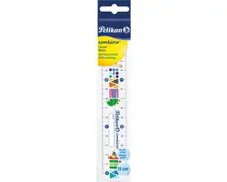 Pelikan Combino Liniaal 15cm - Multicolour - afbeelding 5 van 5