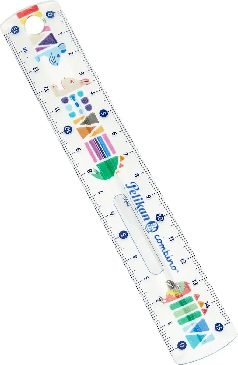 Pelikan Combino Liniaal 15cm
