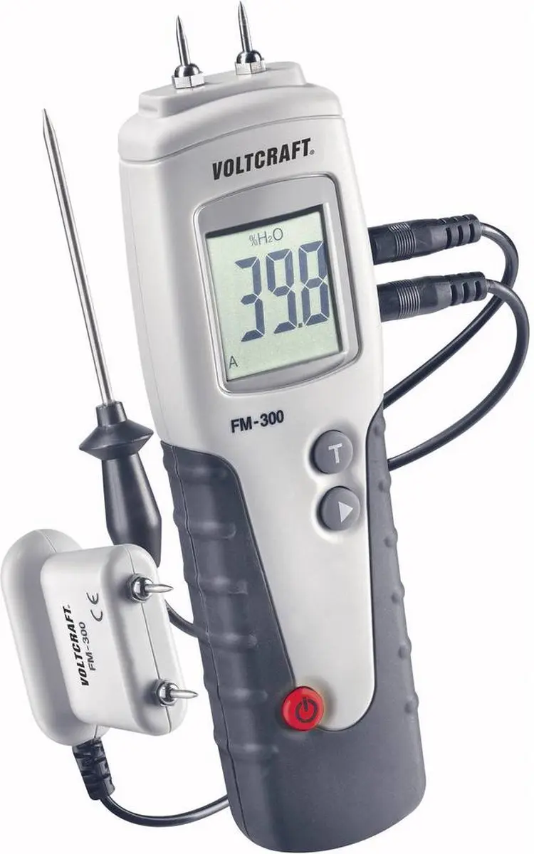Voltcraft FM-300 houtvochtmeter - 6-99% - Temperatuurmeting - afbeelding 3 van 5