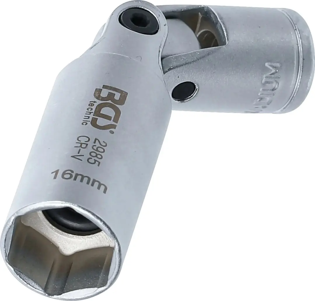 BGS technic Bougiedop 16mm met gewricht 3/8