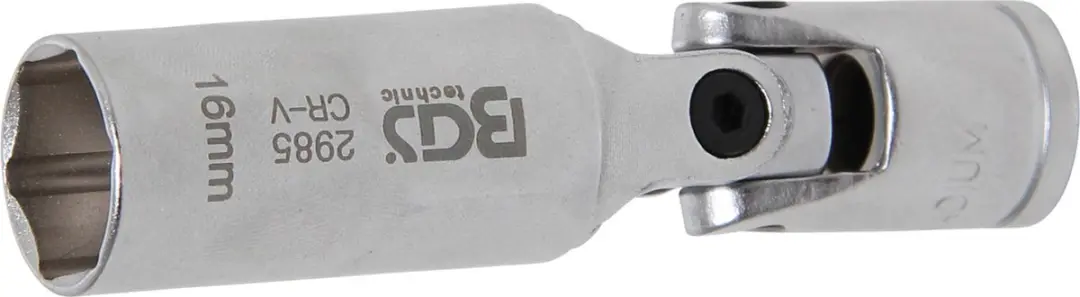BGS technic Bougiedop 16mm met gewricht 3/8 - afbeelding 2 van 6