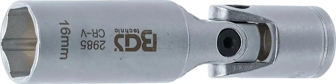 BGS technic Bougiedop 16mm met gewricht 3/8 - afbeelding 4 van 6