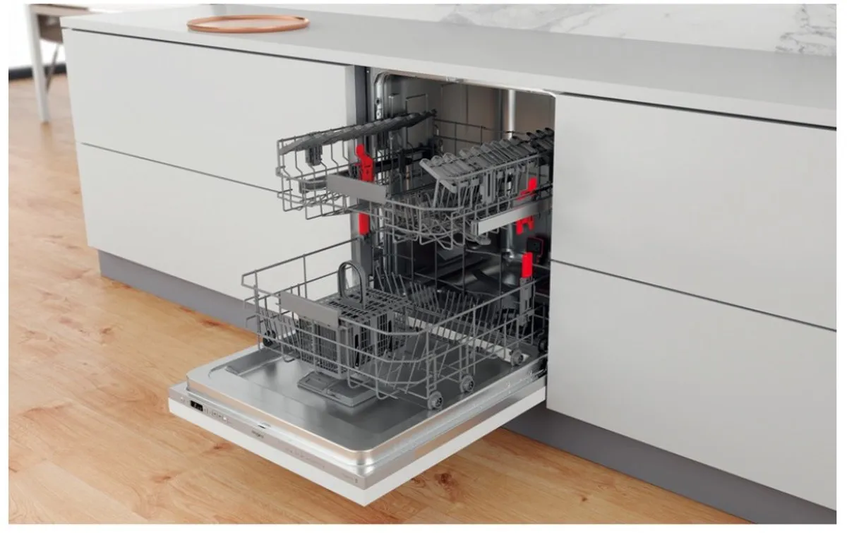 Whirlpool WIC3C33PE Inbouwvaatwasser 14 Couverts - Energielabel D - afbeelding 6 van 6