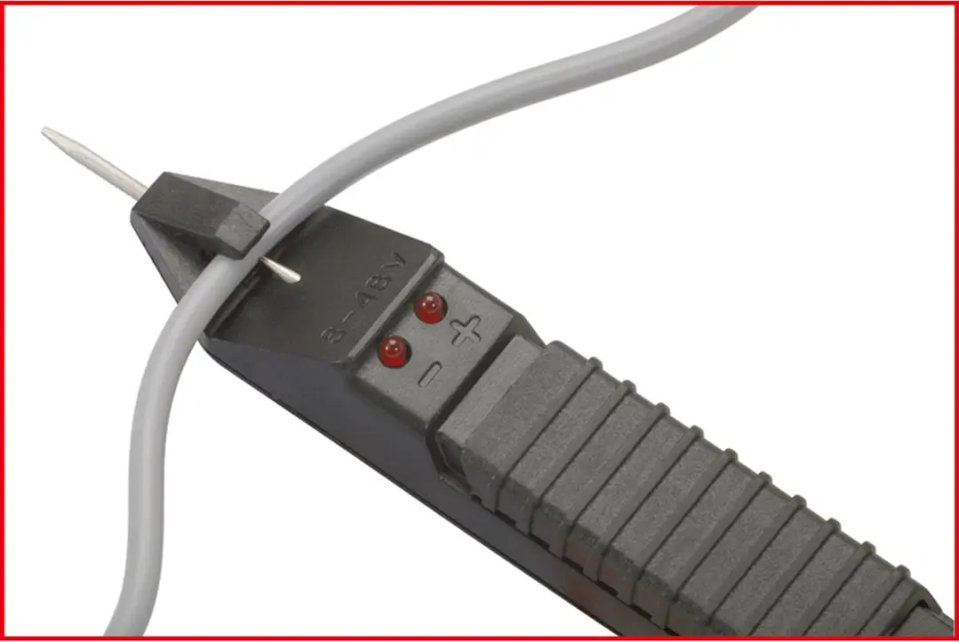 KS Tools Spanningstester 3-48 V 140 mm - 550.1503 - afbeelding 2 van 3