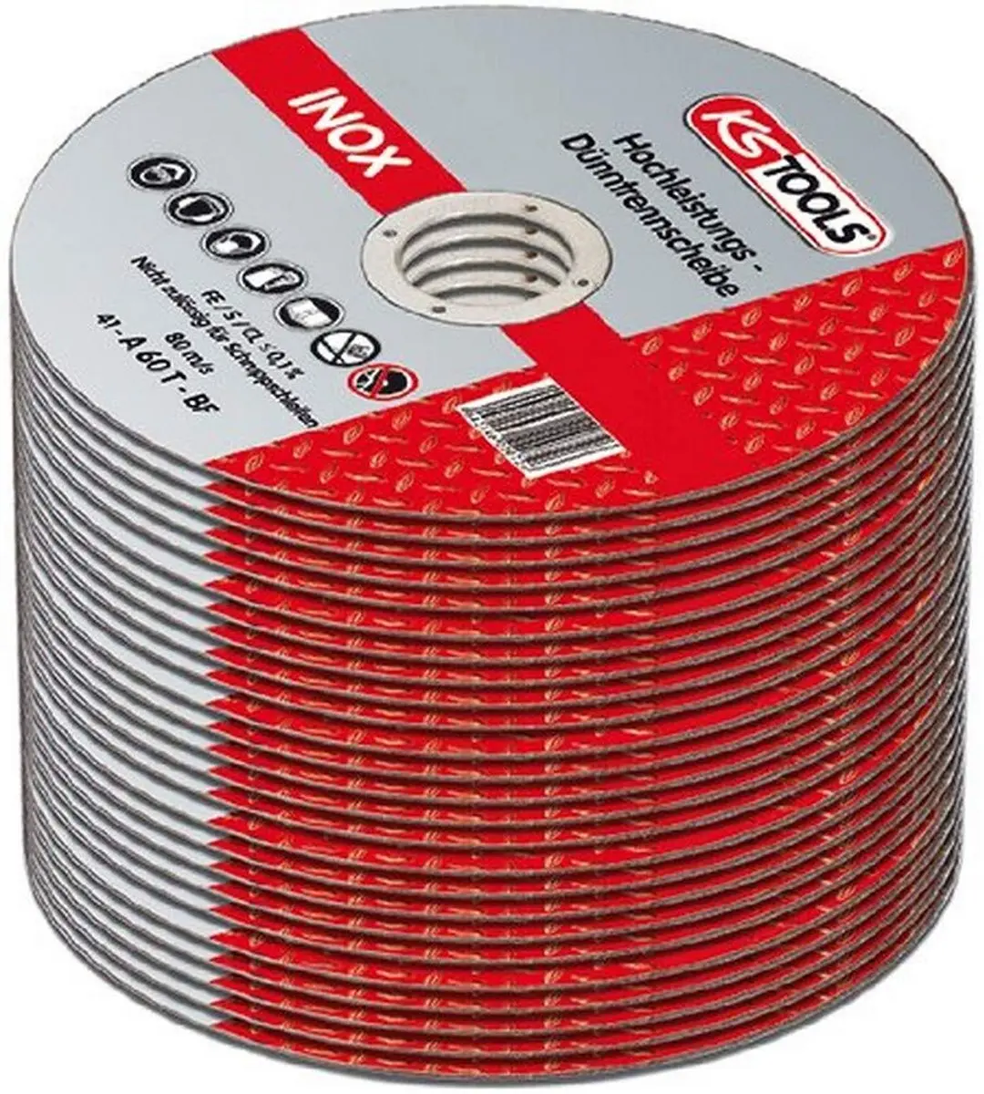 KS Tools 337.2005 Doorslijpschijf 50 mm - 25 stuks - afbeelding 3 van 3