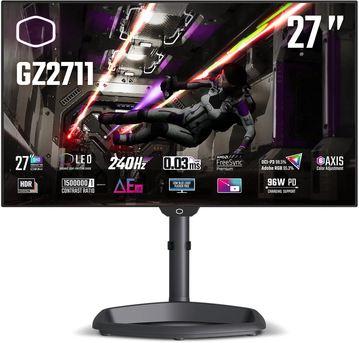 Cooler Master Tempest GZ2711 Gaming Monitor 27"