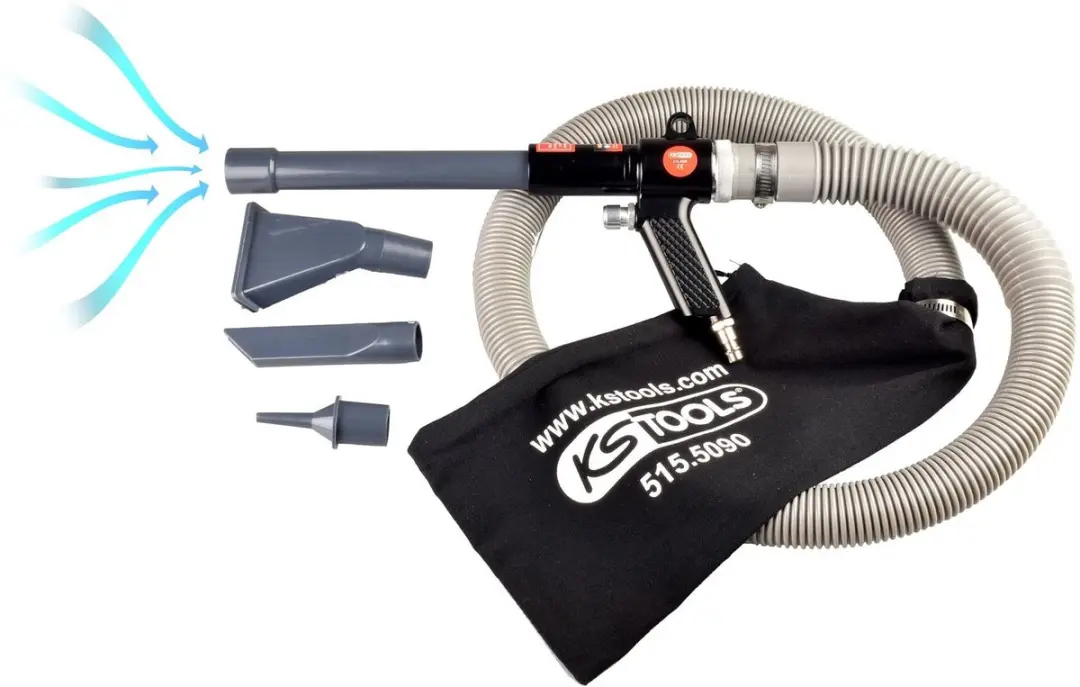 KS Tools 515.5090 Pneumatisch zuig-/blaaspistool