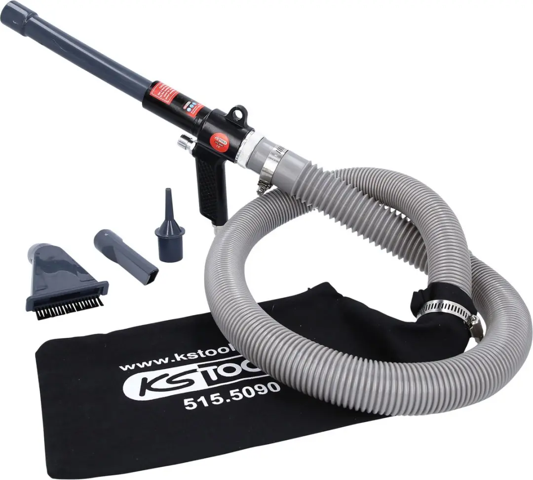KS Tools 515.5090 Pneumatisch zuig-/blaaspistool - 145mm - afbeelding 2 van 6