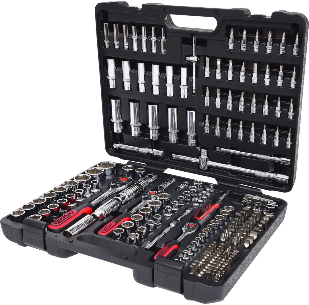 KS Tools CHROMEplus 918.0795 Dop- en Bitset - 195-delig - afbeelding 2 van 6