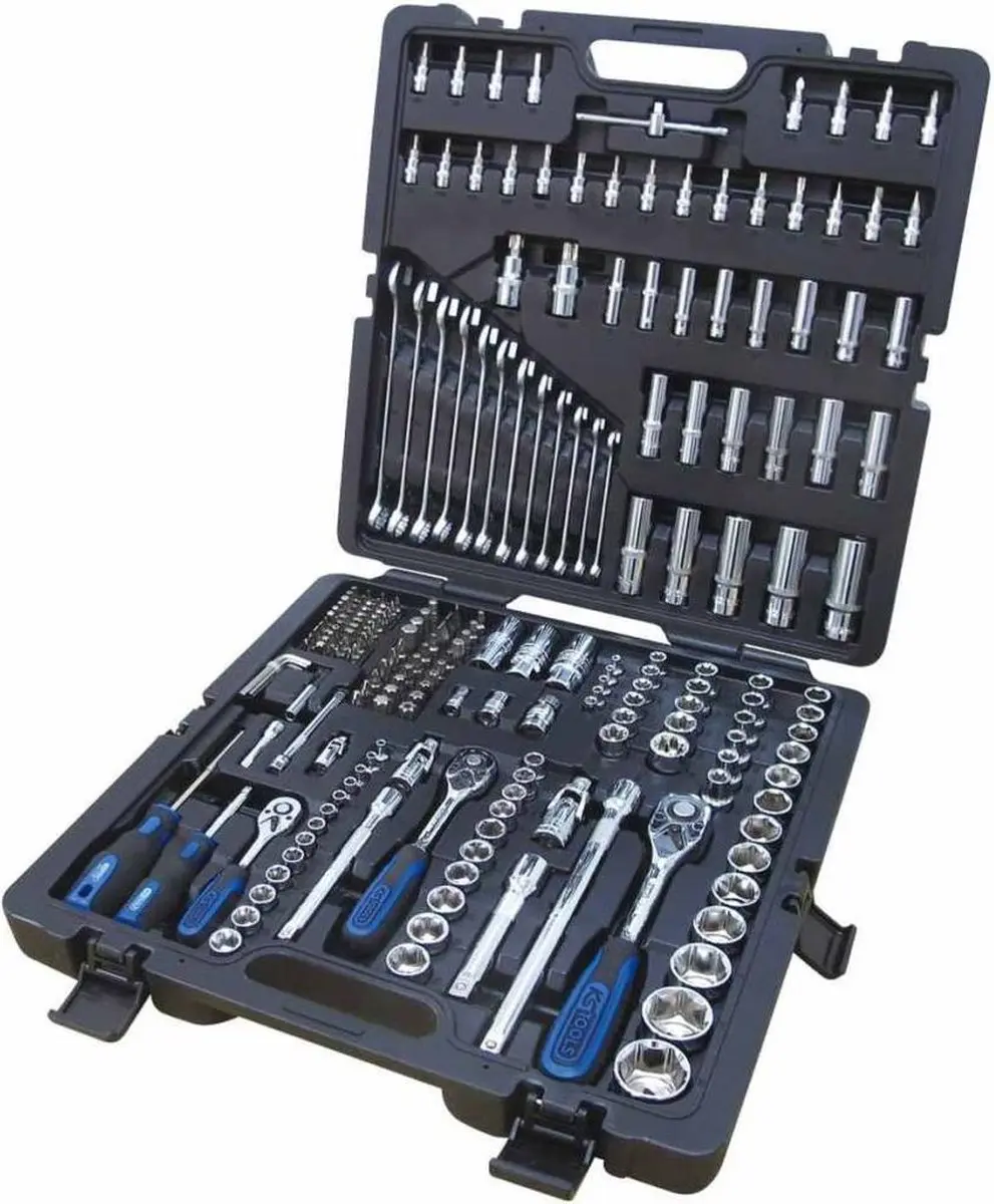 KS Tools CHROMEplus 918.0216 Dop- en bitset 216-delig