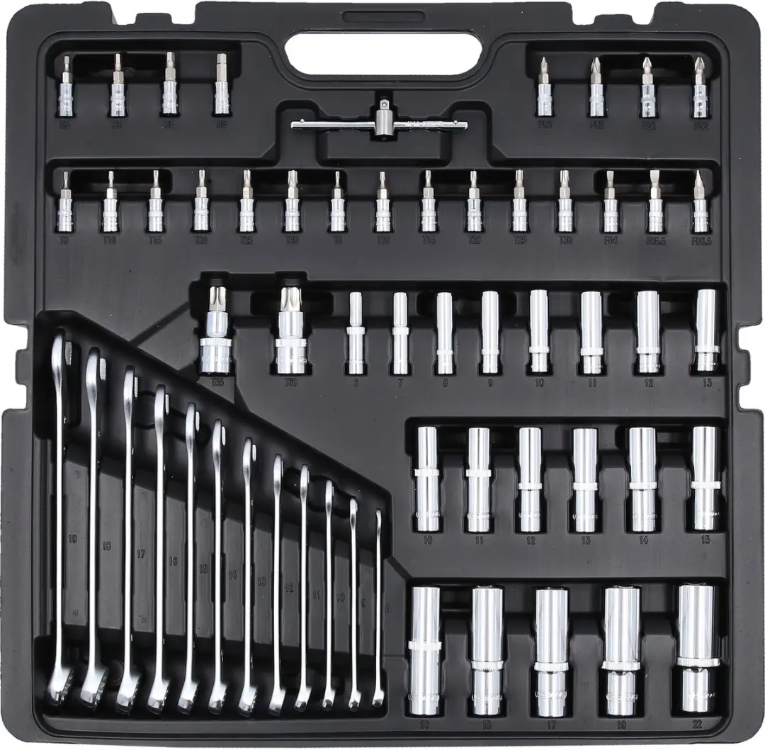 KS Tools CHROMEplus 918.0216 Dop- en bitset 216-delig - afbeelding 5 van 6