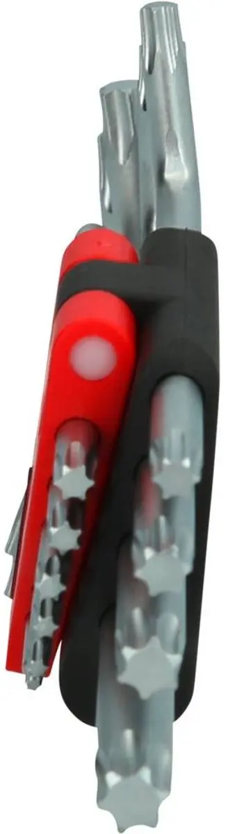 KS Tools TX Haakse Schroevendraaierset - T8 t/m T50 - 10-delig - afbeelding 6 van 6