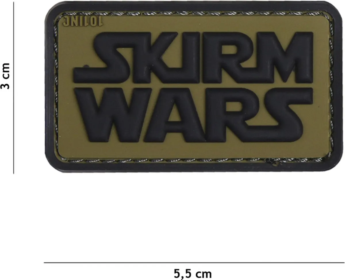 101 Inc Embleem 3D PVC Skirm Wars
