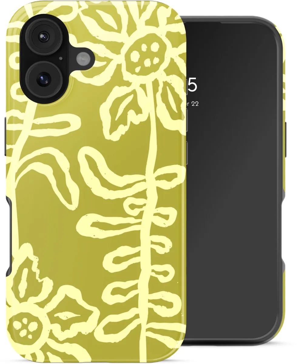 Selencia Hoesje iPhone 17 - Chalky Bloom - MagSafe