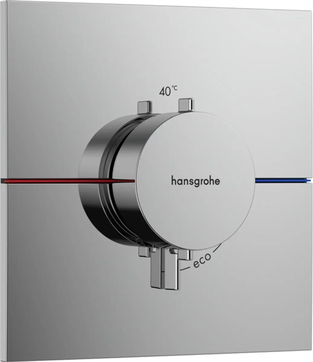 Hansgrohe ShowerSelect Comfort E 15574000 Thermostaat - Chroom - afbeelding 6 van 6
