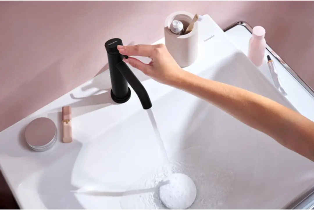 hansgrohe Tecturis S 73312670 Wastafelkraan - Mat Zwart - afbeelding 6 van 6