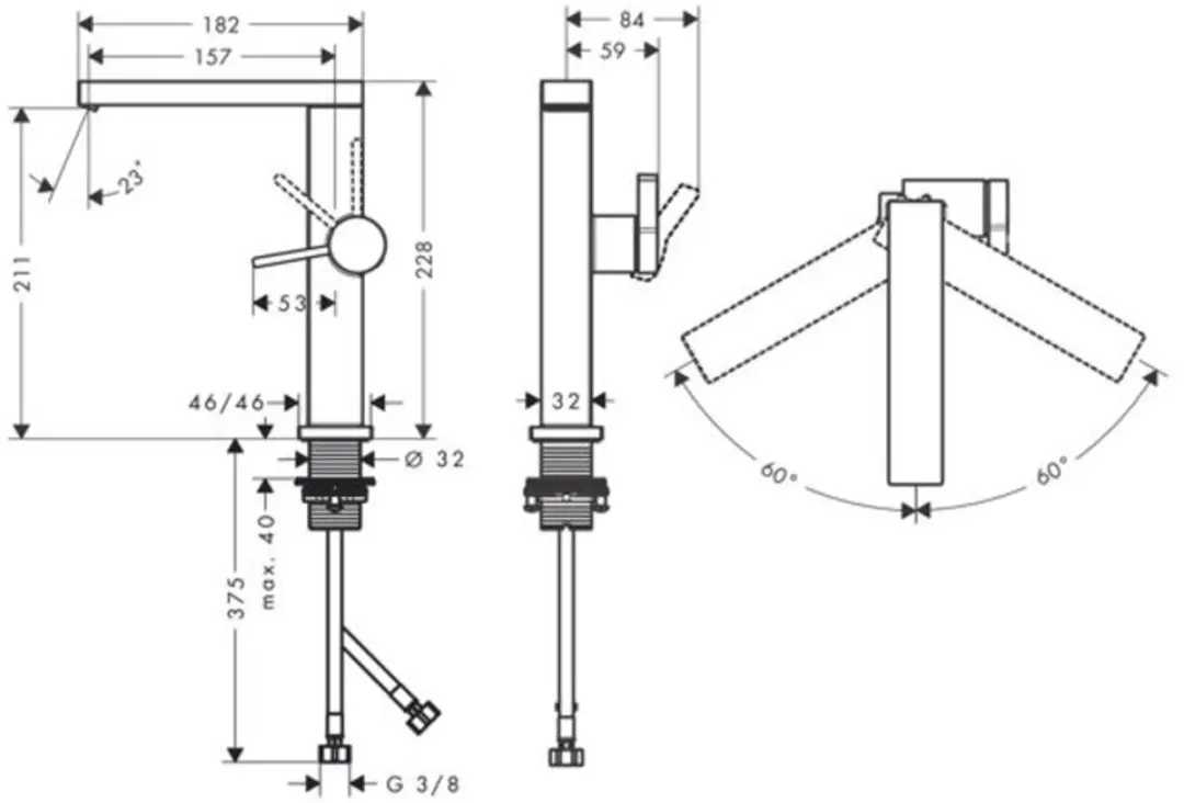 Hansgrohe Tecturis E