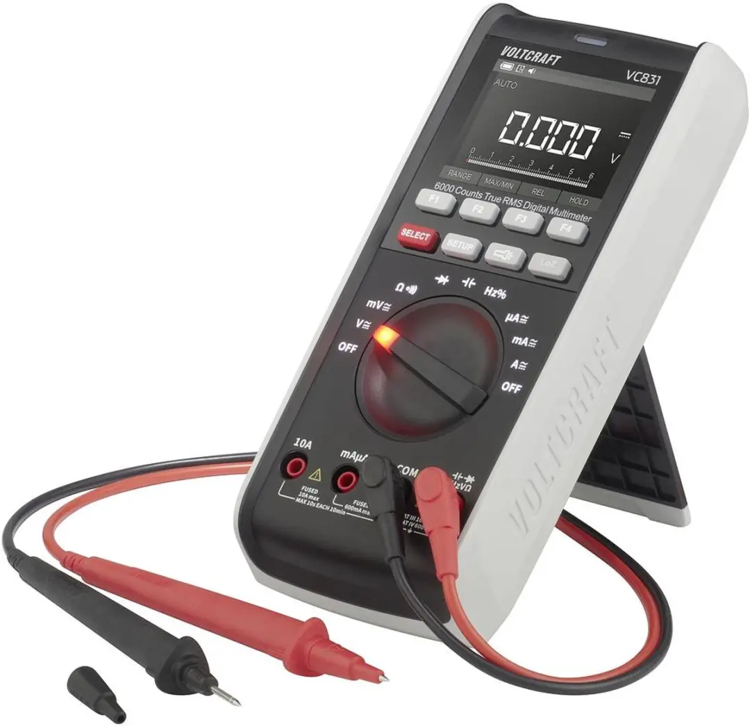 Voltcraft VC831 Handmultimeter - CAT III 1000 V - 6000 counts - afbeelding 2 van 5