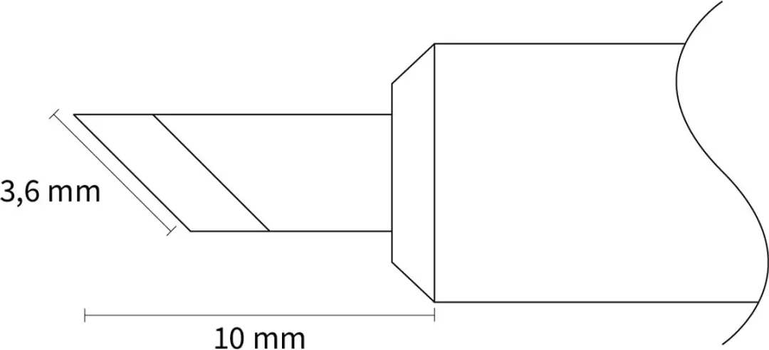 Joy-it JT-SI01-STK65 Soldeerpunt Mespunt - 3,6 mm - afbeelding 2 van 3