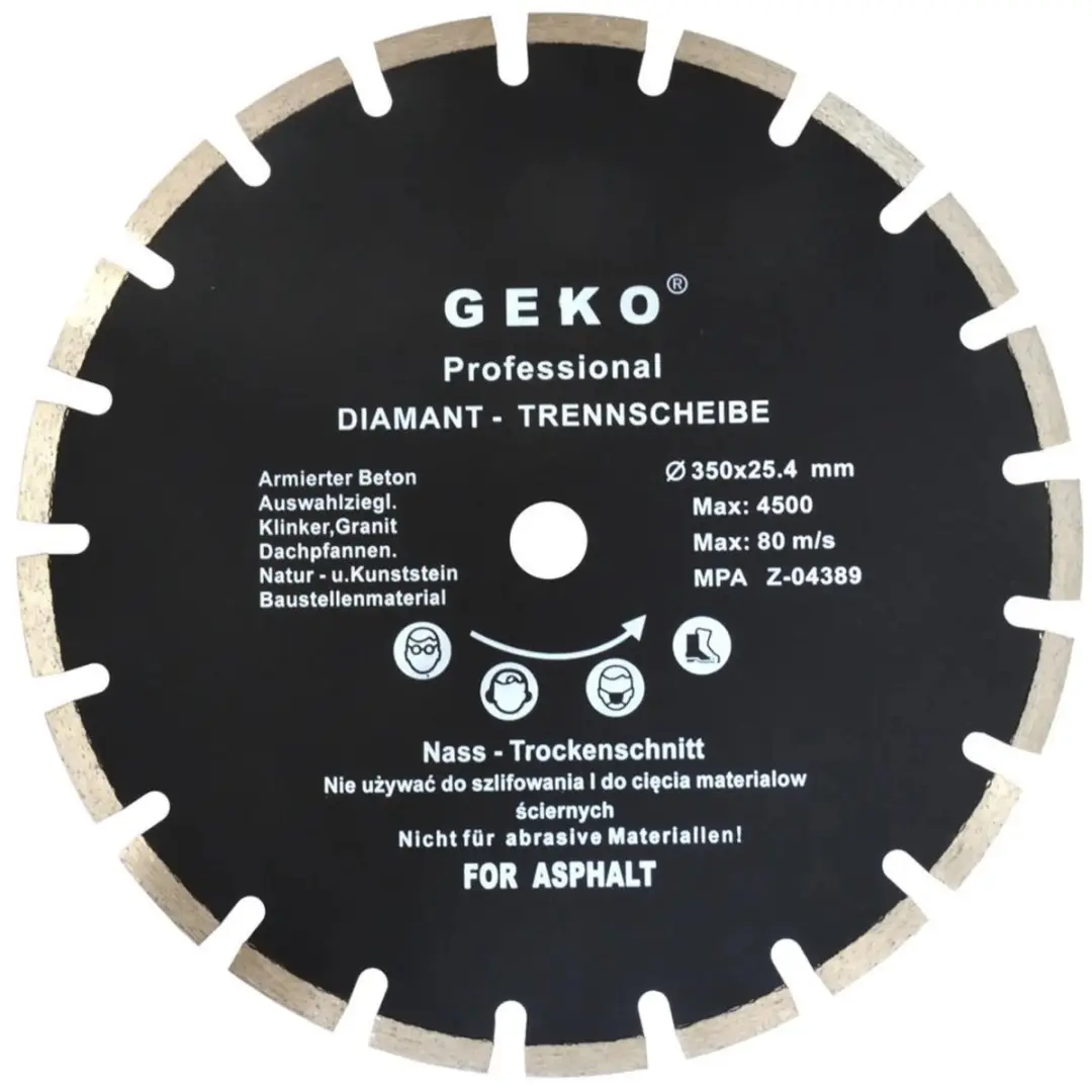 GEKO G00279 Diamant Segmentzaagblad