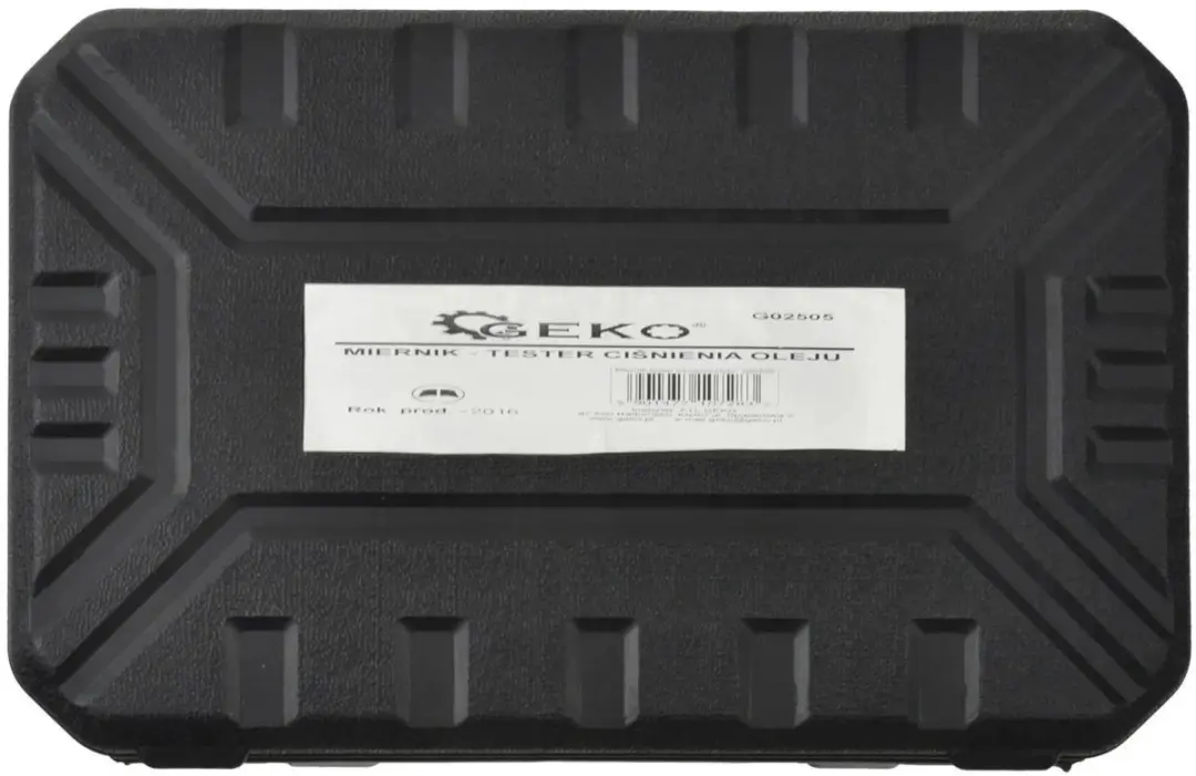 GEKO Motoroliedrukmeter G02505 - 75mm - 3 adapters - afbeelding 2 van 6