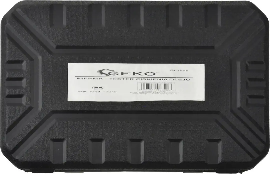 GEKO Motoroliedrukmeter G02505 - 75mm - 3 adapters - afbeelding 4 van 6