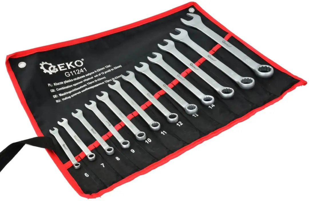 GEKO Satin Finish Steeksleutelset