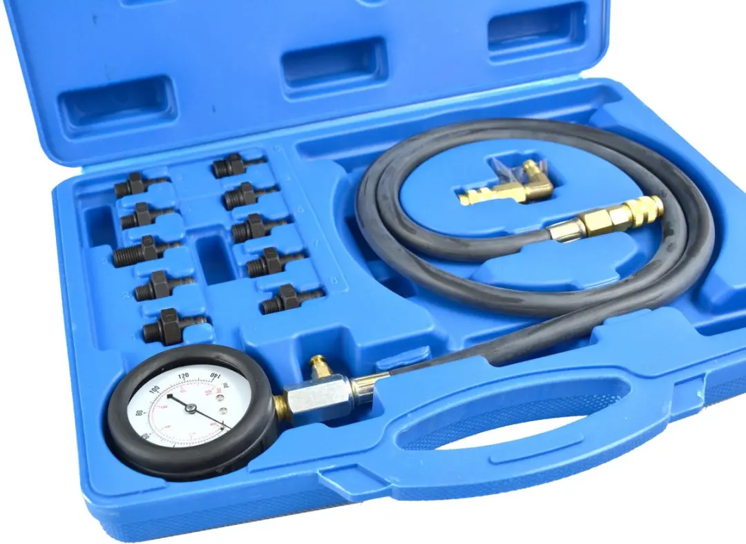 GEKO Motoroliedruktester G02507 - 10 Adapters - 10 bar - afbeelding 3 van 6