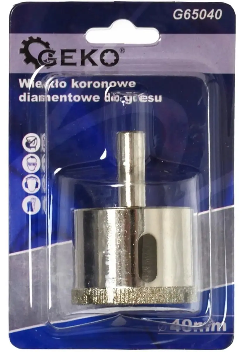 GEKO Diamantboor voor tegels 40mm