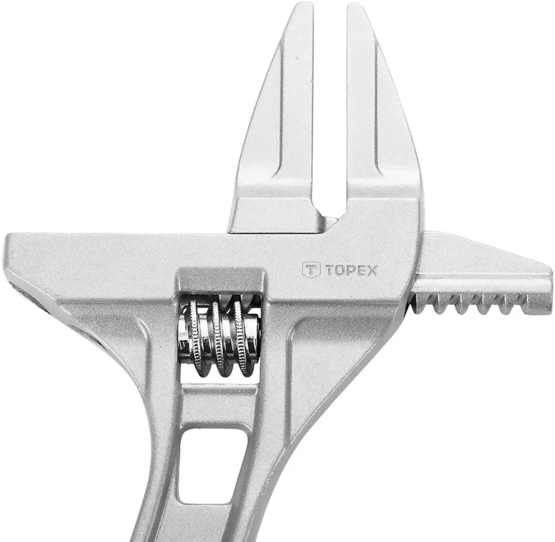 Topex Verstelbare Sleutel 200mm - Aluminium - afbeelding 5 van 6