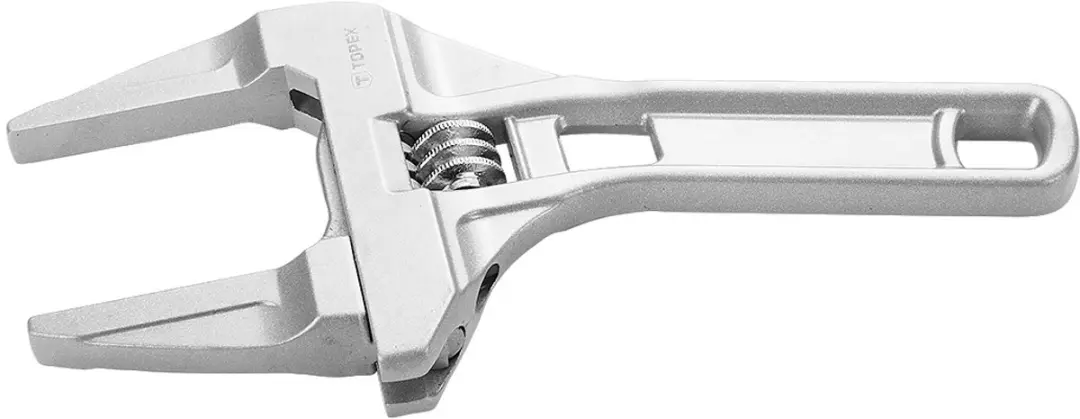 Topex Verstelbare Sleutel 200mm - Aluminium - afbeelding 3 van 6