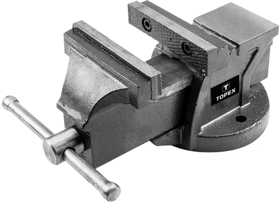 Topex Bankschroef 75mm Staal - afbeelding 2 van 6