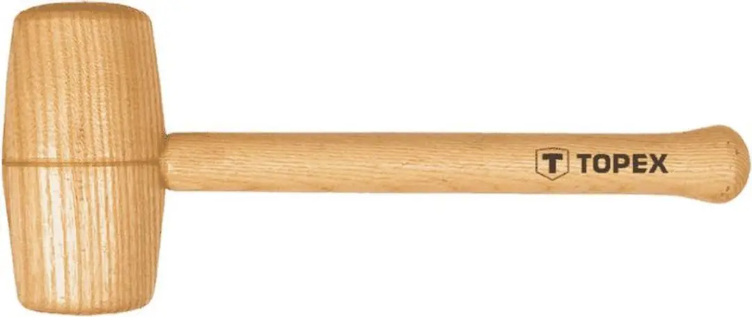 Topex Houten Hamer Rond 70mm