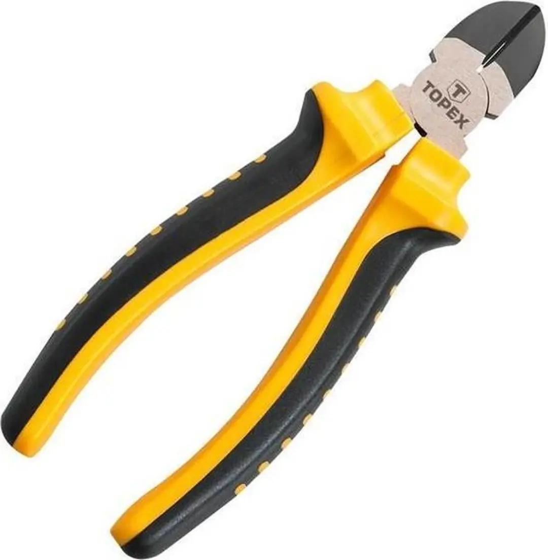 Topex 32D107 Zijsnijtang 180mm - Blauw - afbeelding 3 van 3