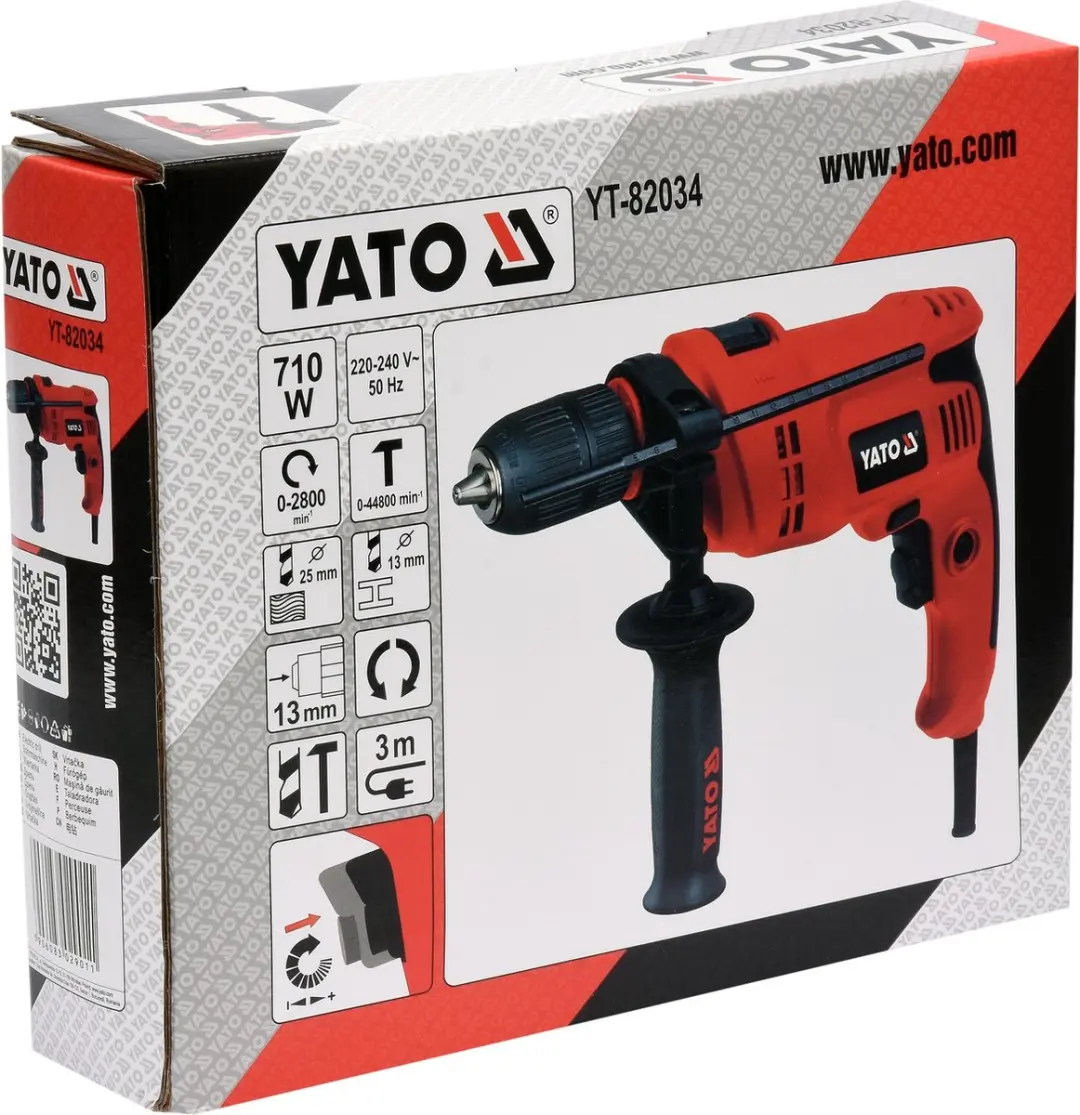 Yato YT-82034 Klopboormachine - 710W - afbeelding 3 van 4