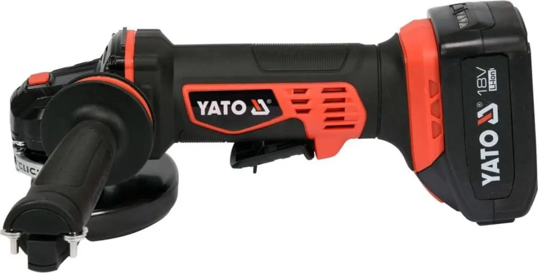 Yato YT-82828 Haakse Slijperset - 18V 125mm - 2x 3.0Ah - afbeelding 3 van 5