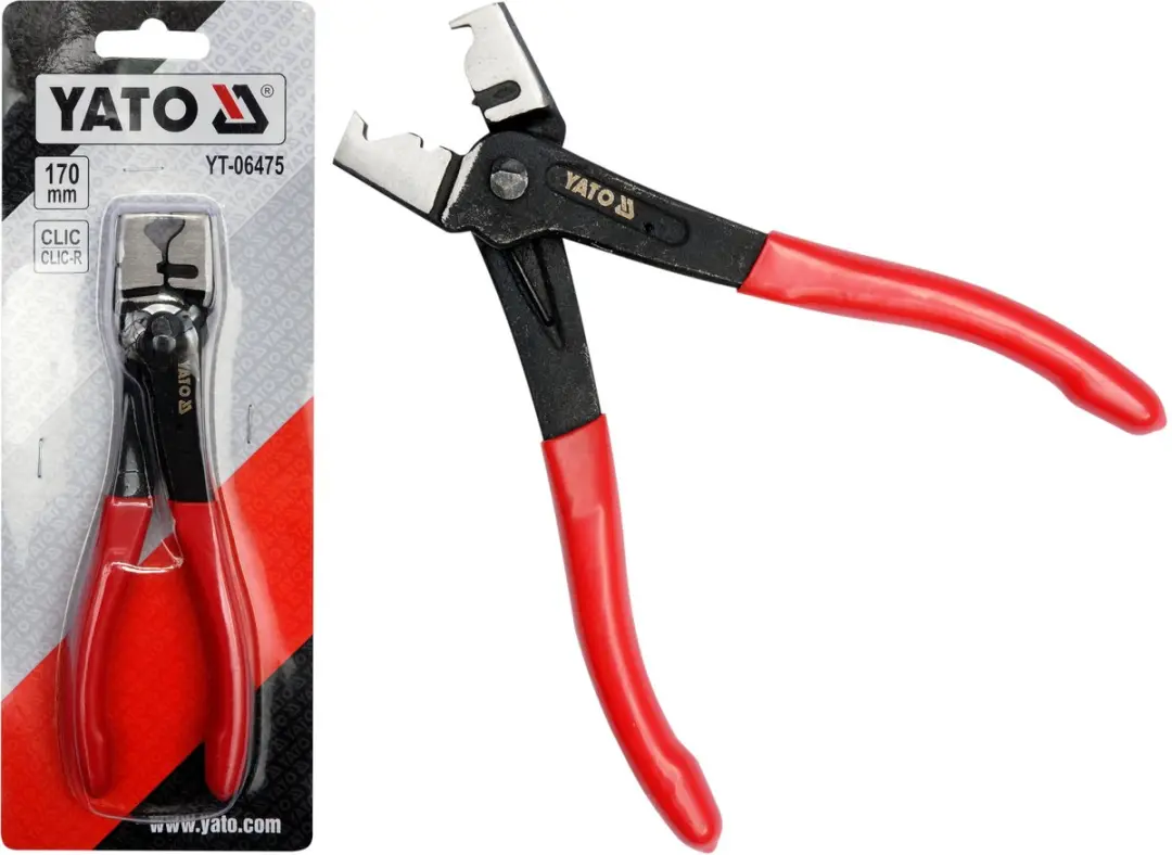 Yato 170mm Tangen voor CLIC en CLIC-R Slangklemmen