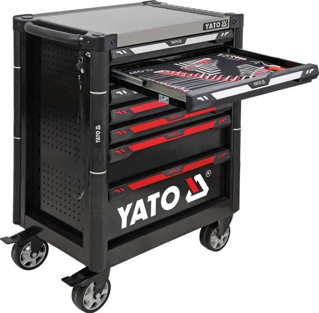 Yato Gereedschapskast 7 Lades 157 Delen